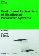 Control and Estimation of Distributed Parameter Systems: International Conference in Maria Trost, Austria, July 15-21, 2001 (International Series of Numerical Mathematics, V. 143)