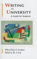 Writing at university: a guide for students