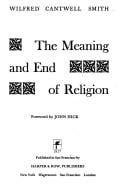 The Meaning and End of Religion