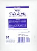 Vis-A-Vis: Beginning French (CD-ROM only)