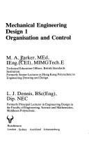 Mechanical Engineering Design 1 Organization and Control