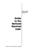 Guide to the National electrical code