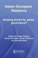 Asia-Europe Relations and Global Governance