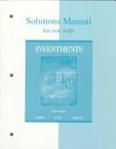 Solutions Manual: For Use With Investments