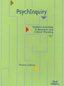 PsychInquiry: Student Activities in Research and Critical Thinking CD-ROM