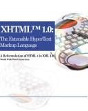 The Extensible Hypertext Markup Language: A Reformulation of Html 4 in Xml 1.0