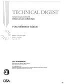 Conference on Lasers and Electro-Optics (Cleo) Proceedings