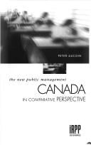 new public management: Canada in comparative perspective