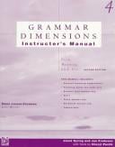 Grammar Dimensions (Teacher Manual))