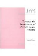 Towards the renaissance of private rental housing