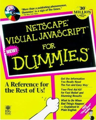 Netscape Visual JavaScript for dummies