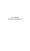 La diseuse de mal-espérance