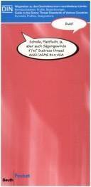 Wegweiser zu den Gewindenormen verschiedener Länder. Kennbuchstaben, Profile, Bezeichnungen.