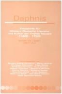 Zeitschrift fur Mittlere Deutsche Literatur und Kultur der Fruhen Neuzeit (Daphnis Band 30 - 2001 Heft 3-4)
