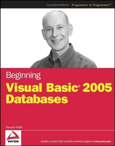 Beginning Visual Basic 2005 databases