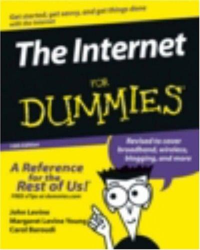 The Internet: for Dummies