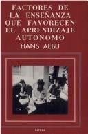 Factores de La Enseanza Qoe Favorecen El A.