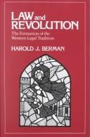 Law and Revolution: The Formation of the Western Legal Tradition.