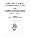 Apollonia-Arsuf: final report of the excavations