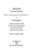 Spleen (Le Roi Roi Bonhomme): thirty-one versions of Baudelaire's Je suis comme le roi-
