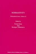 Normativity: Philosophical Issues, (Philosophical Issues)