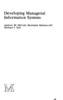 Developing managerial information systems