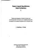 Vapor-liquid equilibrium data collection