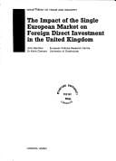impact of the single European market on foreign direct investment in the United Kingdom