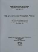 Manual of Chemical Methods for Pesticides and Devices (U.S. Environmental Protection Agency)