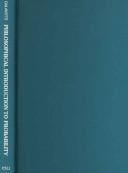 A Philosophical Introduction to Probability (Csli Lecture Notes)