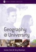 Geography@university: making the most of your geography degree and coureses