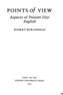 Points of view: aspects of present-day English