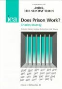Does prison work?
