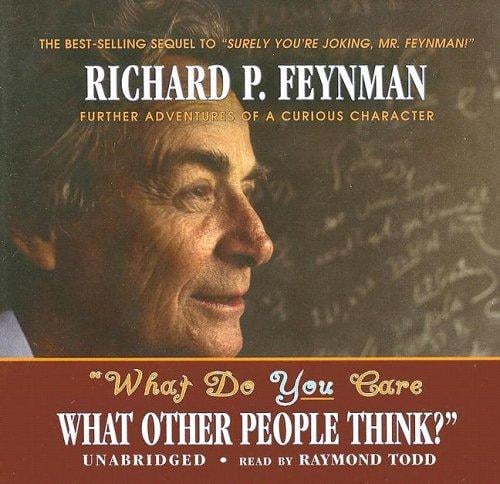 What Do You Care What Other People Think? (Library Edition)