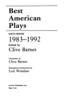 Best American plays: ninth series, 1983-1992