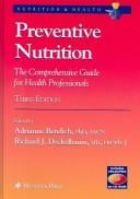 Preventive nutrition: the comprehensive guide for health professionals
