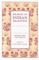 Sources of Indian Tradition, Volume Two: Modern India and Pakistan (2nd Edition)