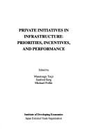 Private initiatives in infrastructure: priorities, incentives, and performance