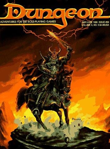 Dungeon Magazine Issue #59 (May/June 1996)