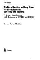 Bech, Hamilton, and Zung Scales for mood disorders: screening and listening ; a twenty years update with reference to DSM-IV and ICD-10