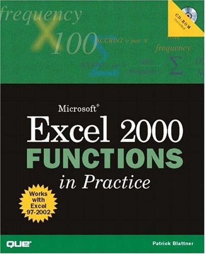 Microsoft Excel functions in practice