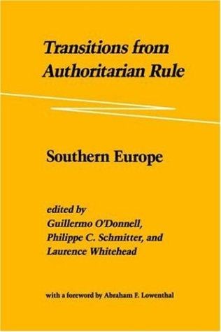 Transitions from authoritarian rule.