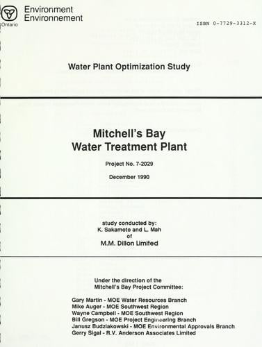 Mitchell's Bay Water Treatment Plant