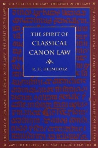 The spirit of classical canon law