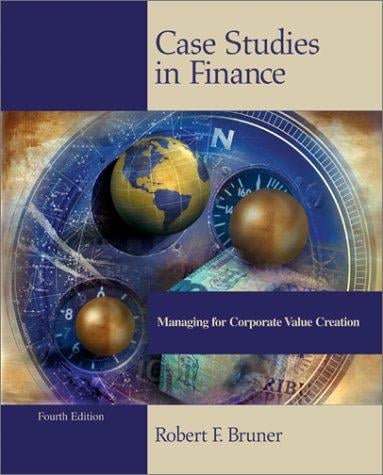 Case Studies in Finance