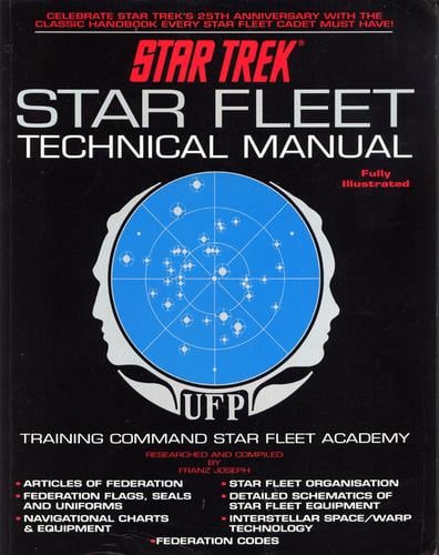 Star Trek star fleet technical manual