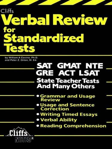 CliffsTestPrep Verbal Review for Standardized Tests