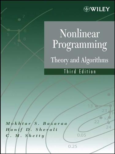 Nonlinear Programming
