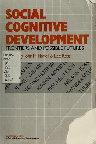 Social cognitive development: frontiers and possible futures