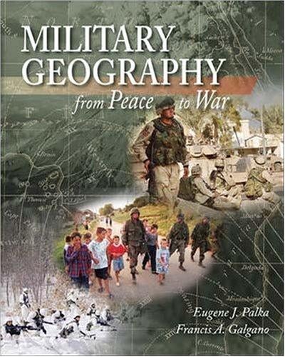 Military geography: from peace to war
